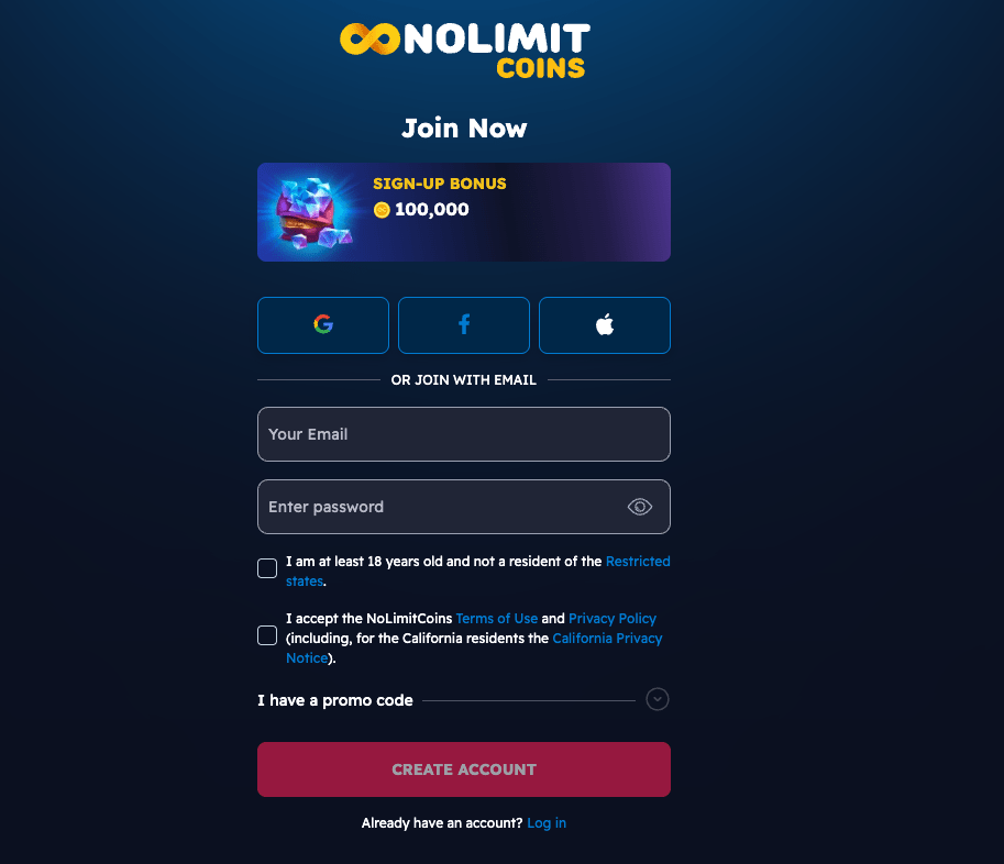 No Limits Desktop banner